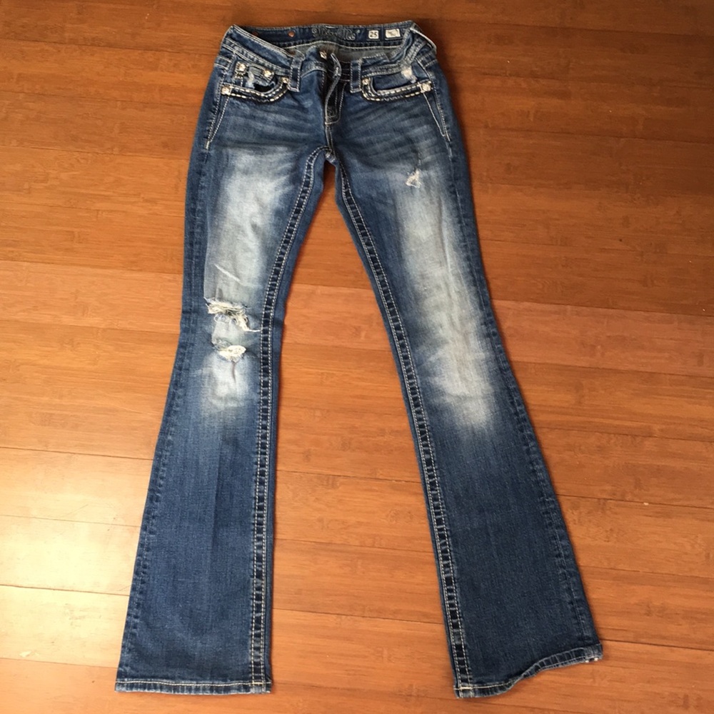 Miss Me Signature Bootcut Jeans Size 25
